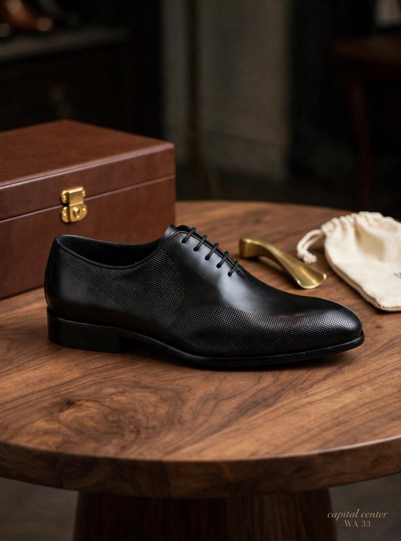 Men's leather shoes