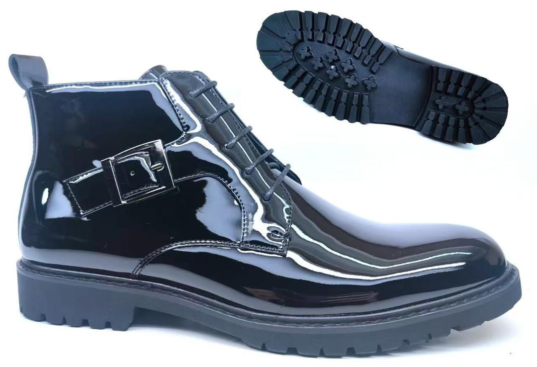Premium Shiny Ankle Boots