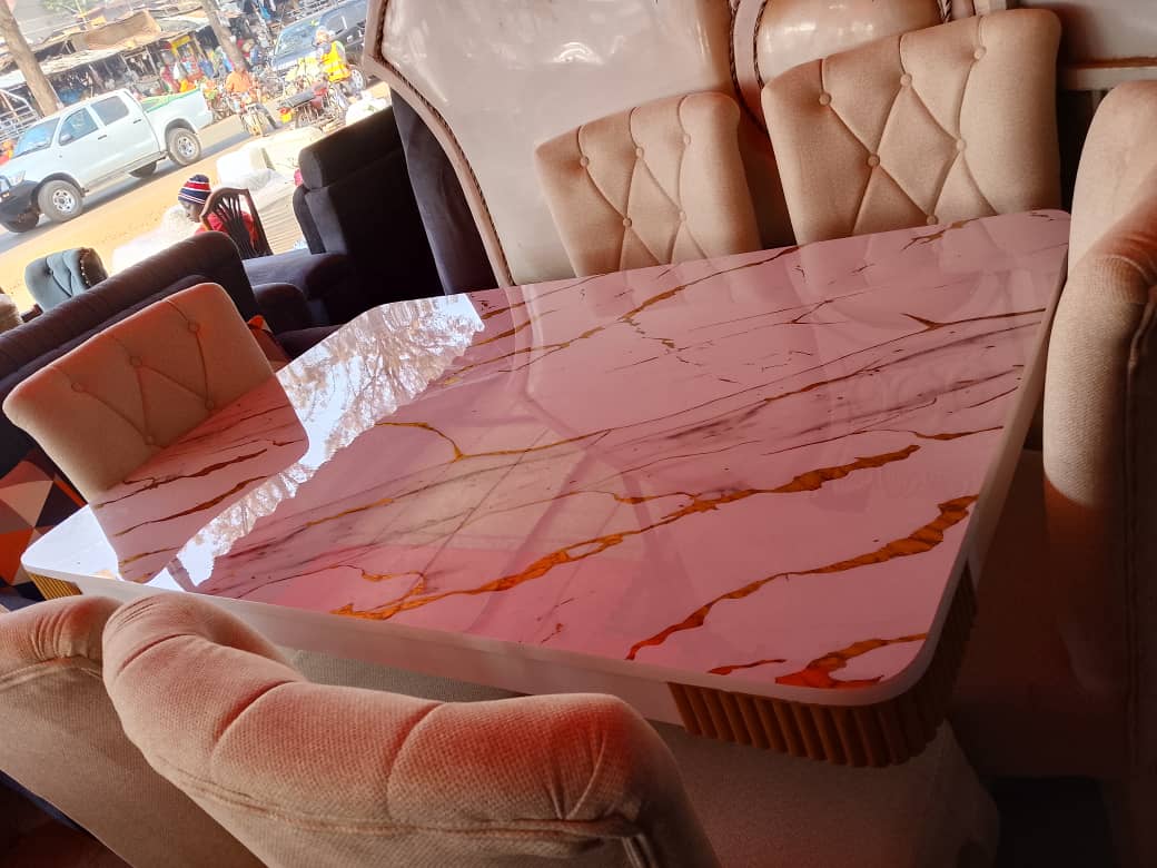 Marble Dining Table Set